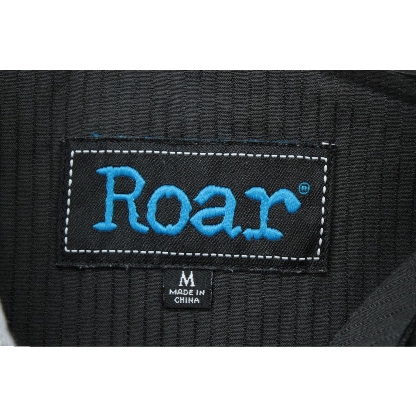 Roar Roar Shirt Men's M Black Embroidered Western Button Up Signature Torch Shirt Size US M / EU 48-50 / 2 - 7 Thumbnail