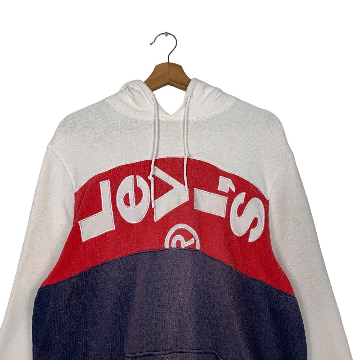 Levi's LEVIS Big Logo Colorblock Faded Pullover Hoodies #2530-C114 Size US L / EU 52-54 / 3 - 9 Thumbnail