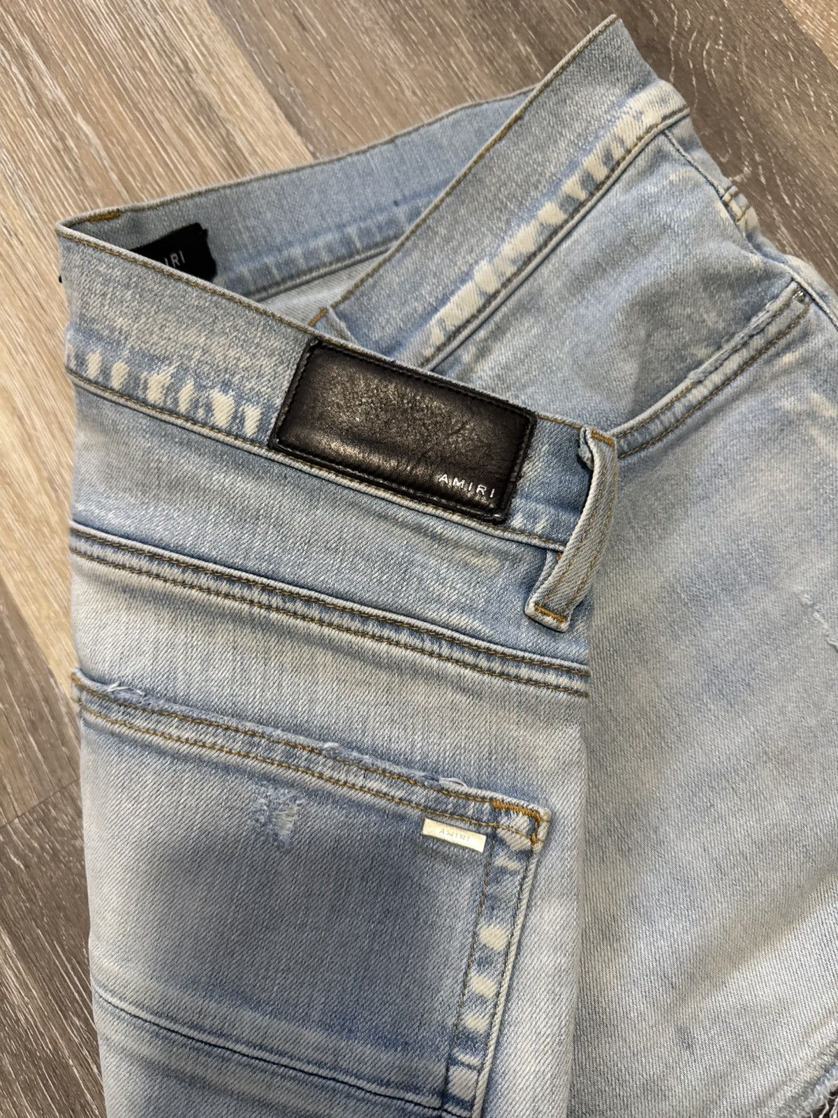 Amiri Light wash camo patch mx1 Size US 34 / EU 50 - 4 Thumbnail