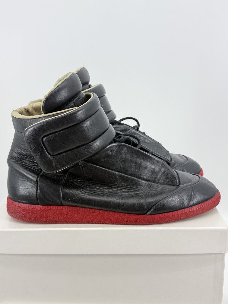 Maison Margiela Future High Black Red Size US 13 / EU 46 - 1 Thumbnail