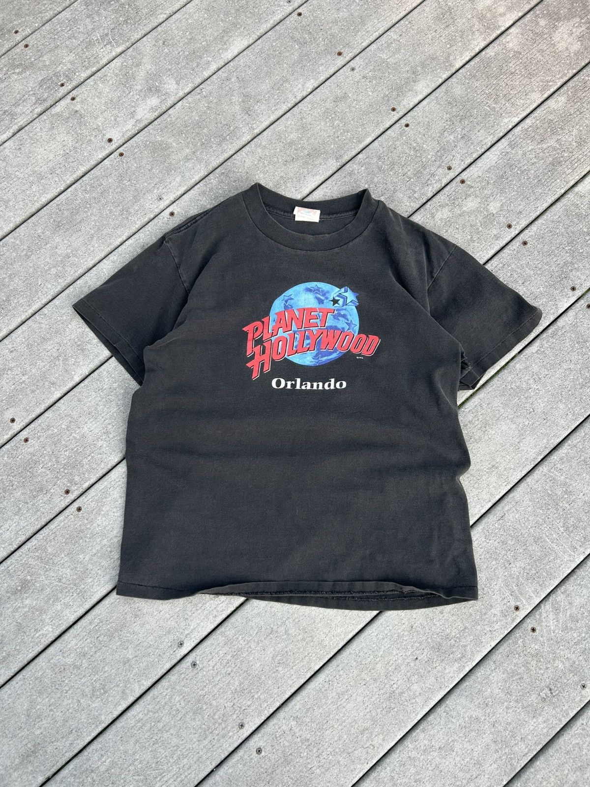 Disney × Planet Hollywood × Vintage Vintage Walt Disney world Planet Hollywood shirt Size US L / EU 52-54 / 3 - 1 Thumbnail