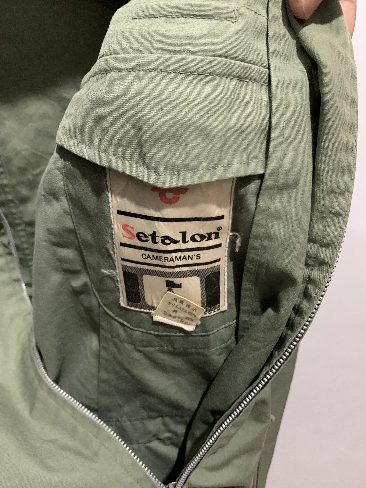 Vintage Vintage 70s Cameraman Jacket Setalon Japan Military Style Size US M / EU 48-50 / 2 - 11 Thumbnail