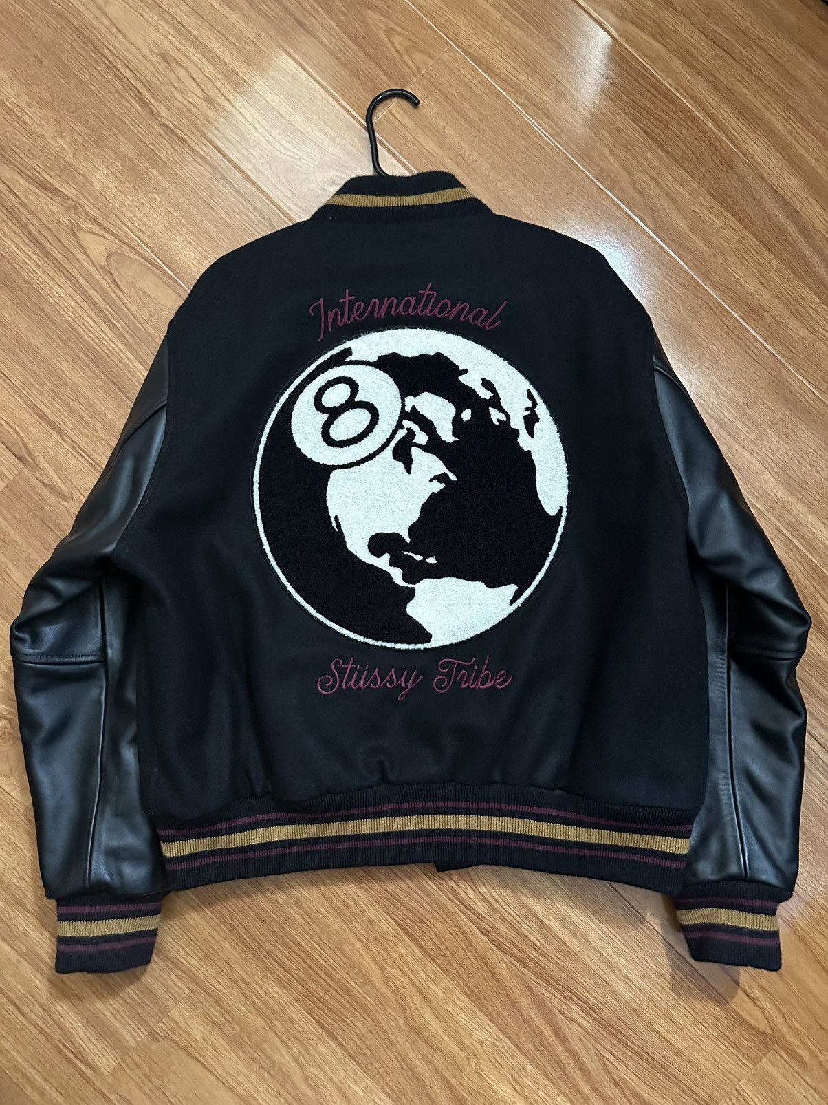 Stussy Stussy 40th Anniversary Varsity Jacket 'Black' | Grailed Stussy Stussy 40th Anniversary Varsity Jacket 'Black' | Grailed