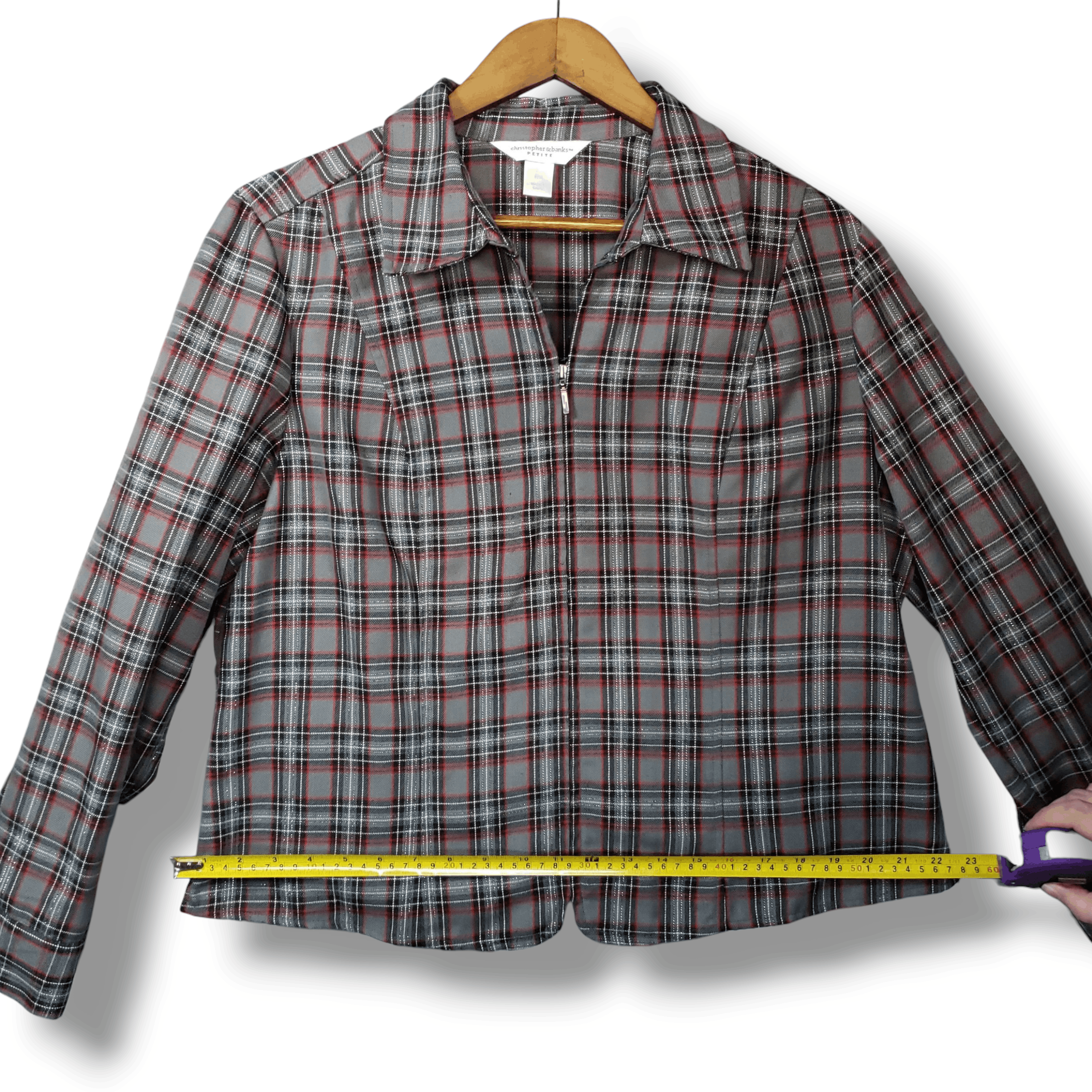 Other VTG 90s Plaid Flannel Shacket Grunge Cozy Barn Coat PXL Size XL / US 12-14 / IT 48-50 - 6 Thumbnail