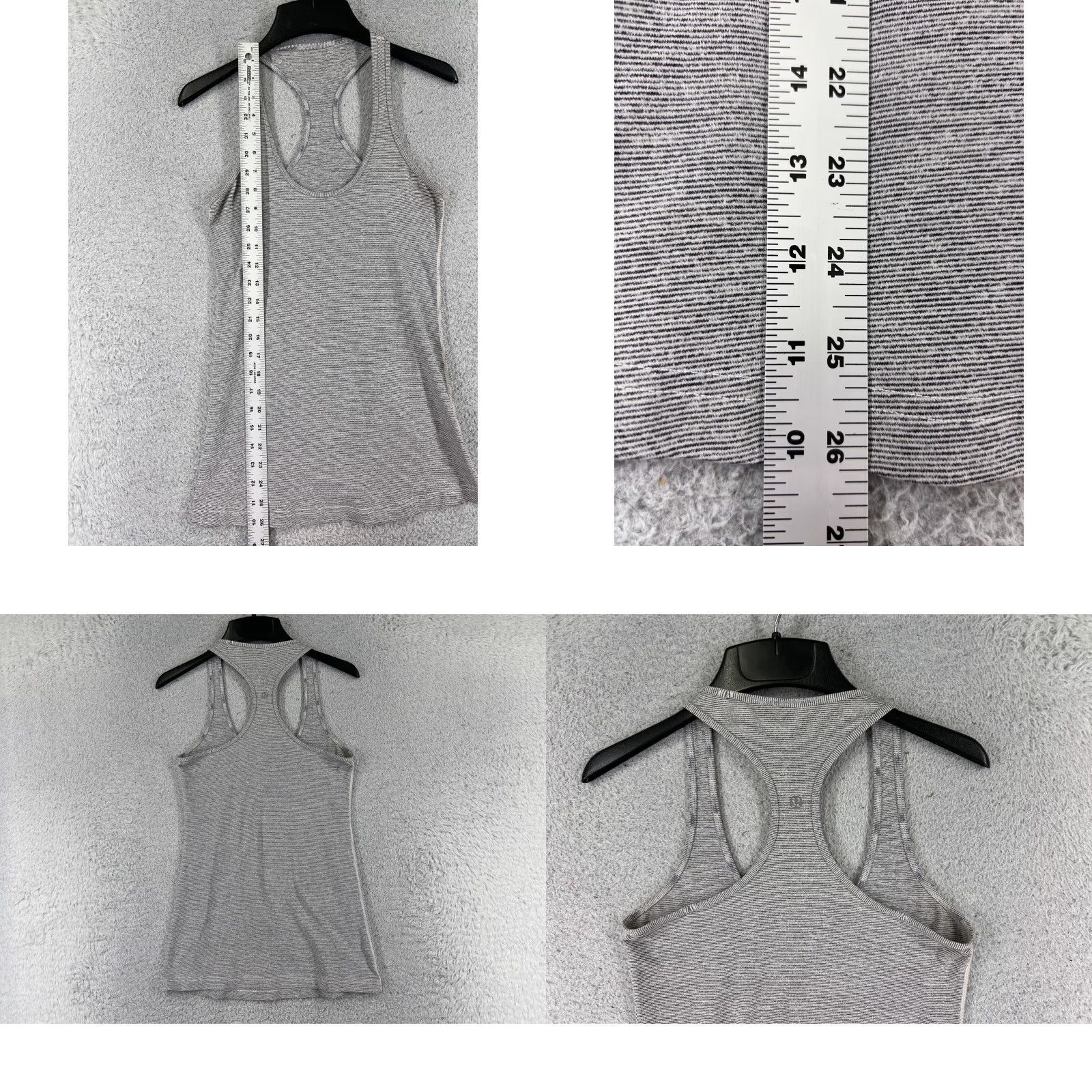 Lululemon Lululemon Shirt Women Tank Gray Sleeveless Gym Athleisure 4 Round Neck Pullover Casual Workwear Size S / US 4 / IT 40 - 8 Thumbnail