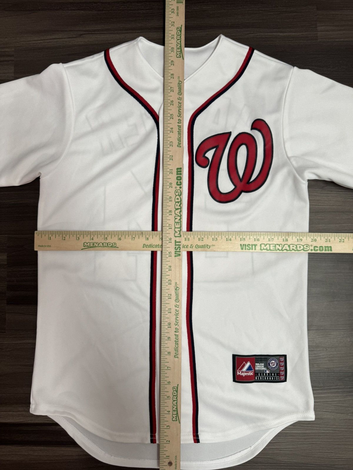 Majestic Washington Nationals Bryce Harper #34 Stitched MLB Jersey Size US S / EU 44-46 / 1 - 6 Thumbnail