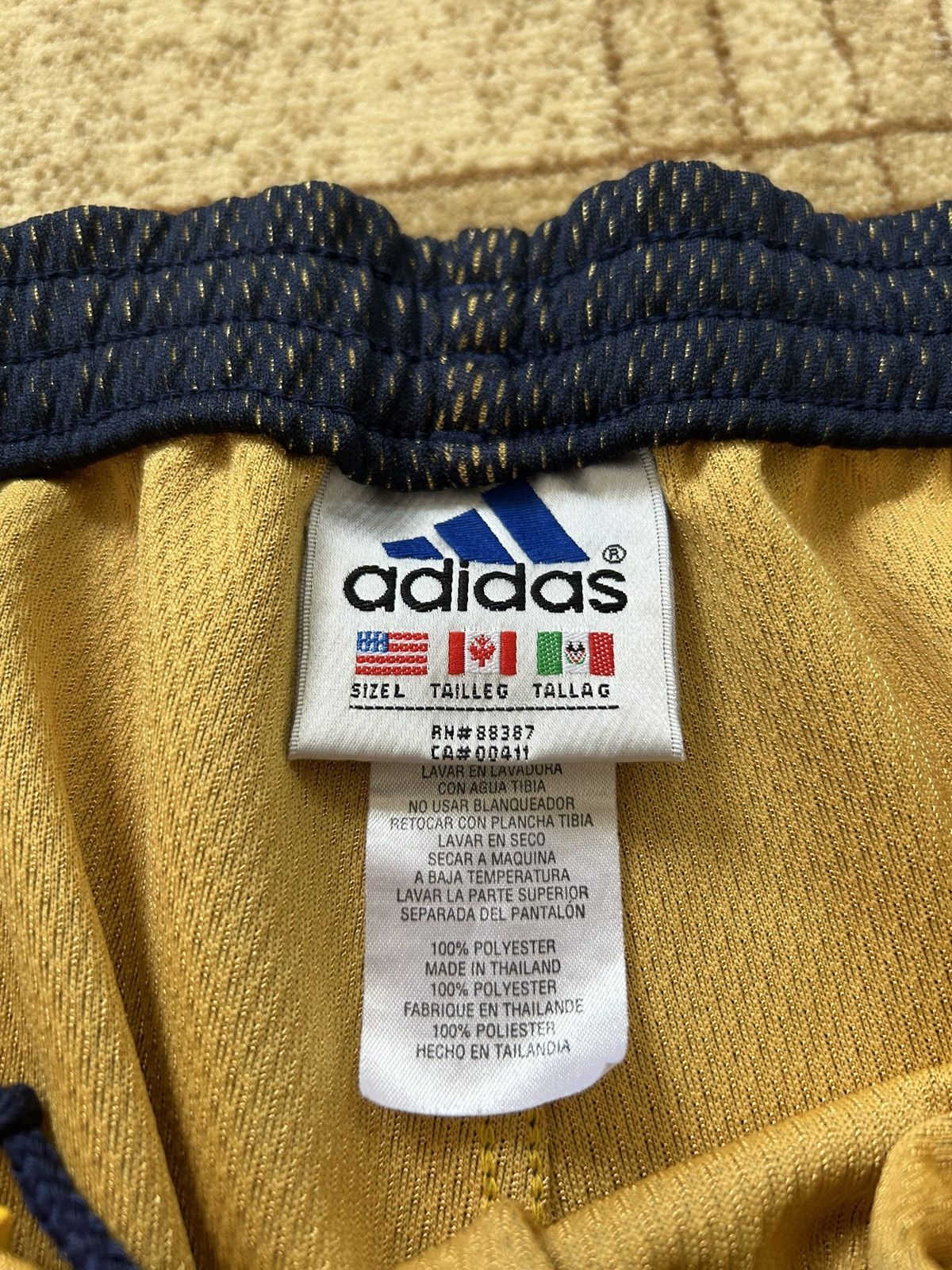 Adidas Vintage 90s Adidas Basketball Retro Track Suit Size US 34 / EU 50 - 15 Thumbnail