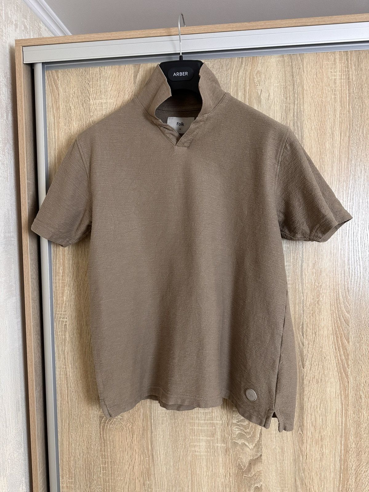 Folk 🔥 Folk Cotton Relaxed Fit Polo T Shirt Size US M / EU 48-50 / 2 - 1 Thumbnail