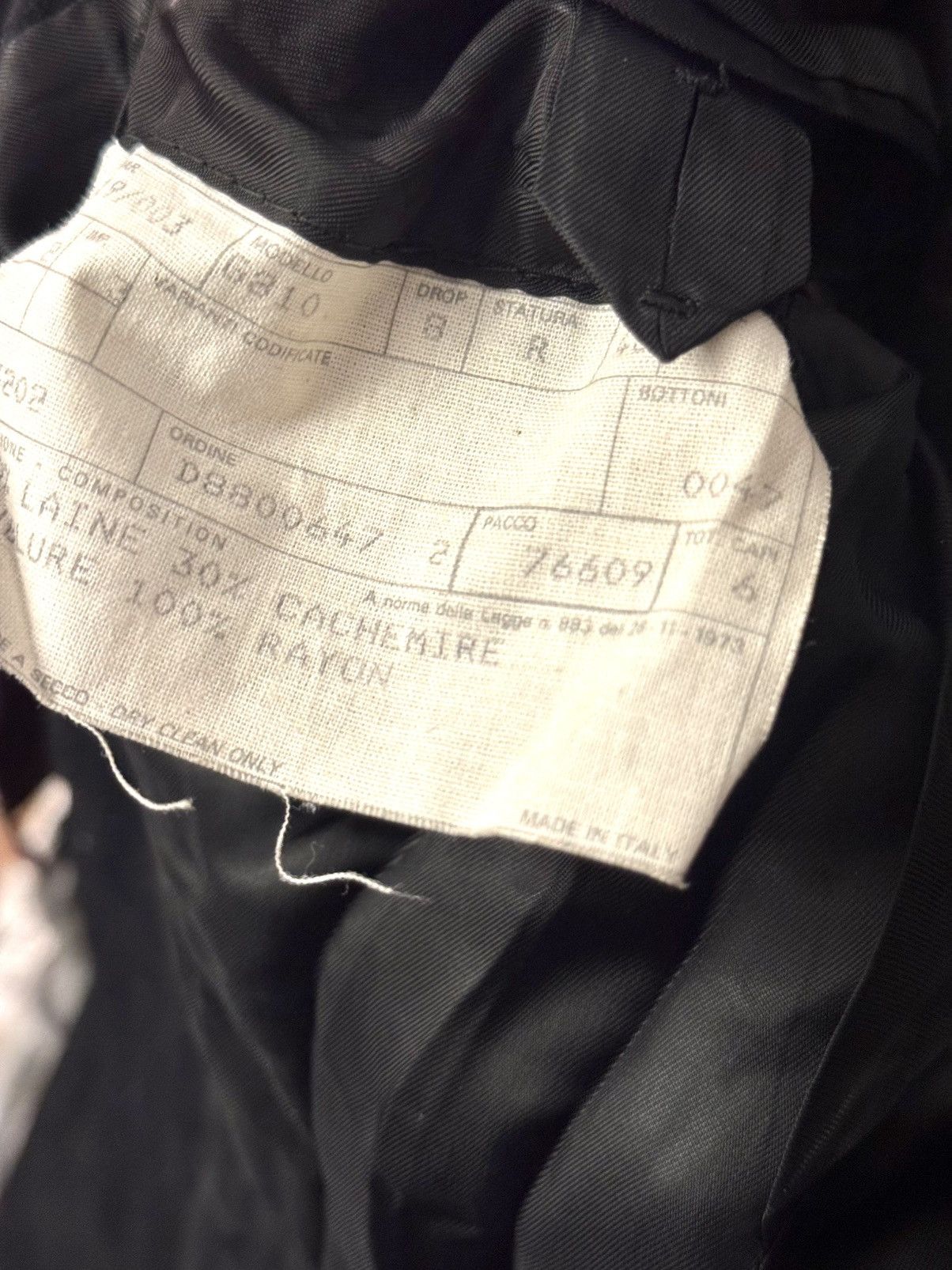 Saint Laurent Paris Saint laurent paris vintage men cashmere wool jacket 48 Size 48R - 4 Thumbnail