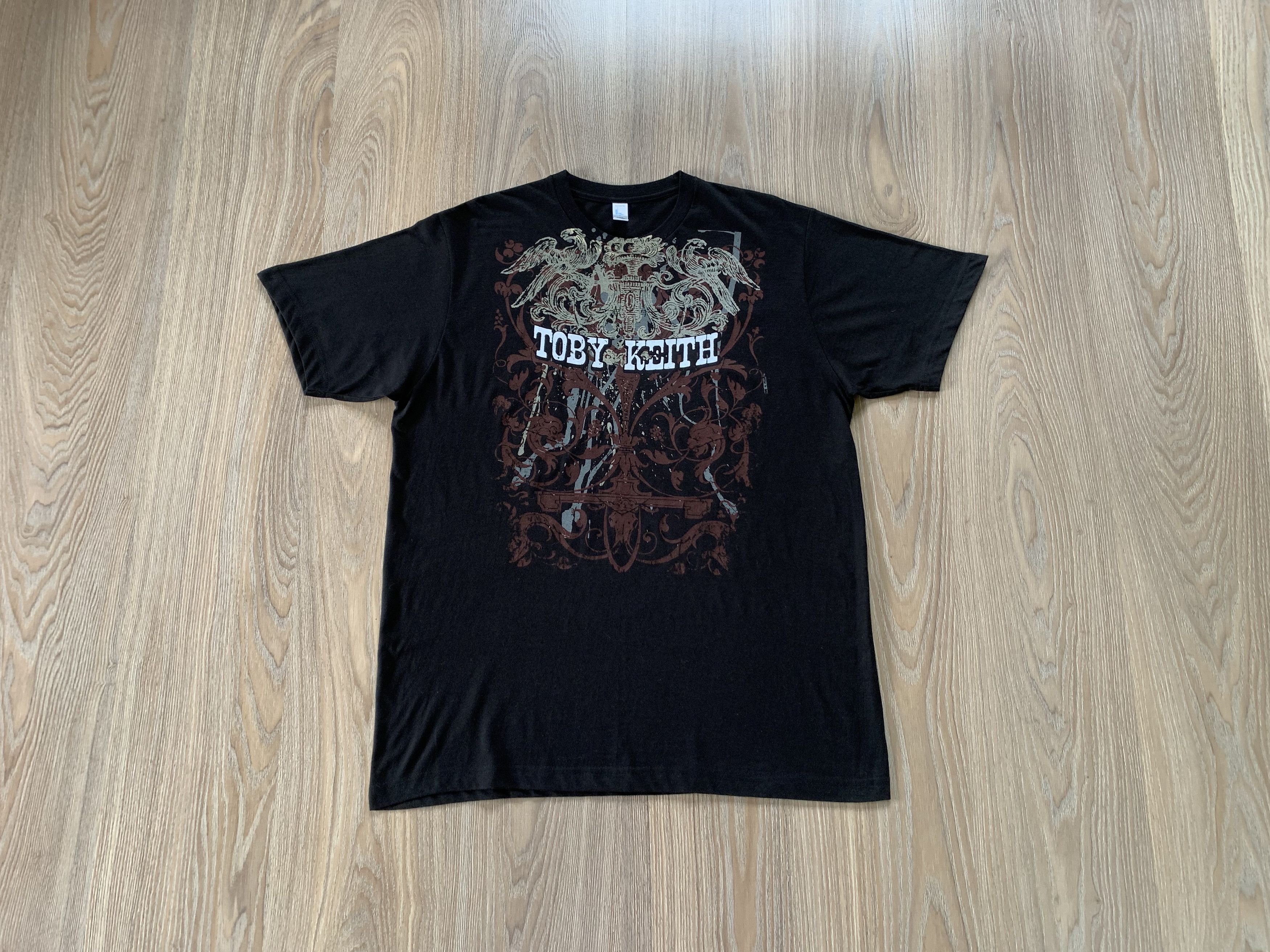 Band Tees Toby Keith Toughest Tour 2009 Cotton T Shirt Size US L / EU 52-54 / 3 - 1 Thumbnail
