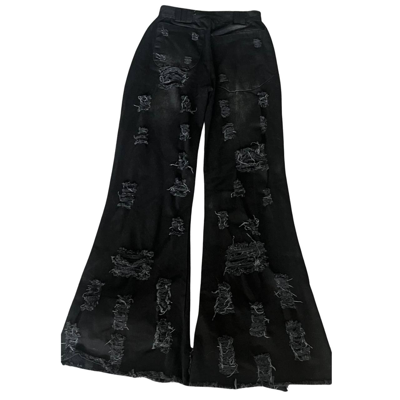 Japanese Brand Yori Sport Black Thermal Denim Size US 28 / EU 44 - 2 Thumbnail