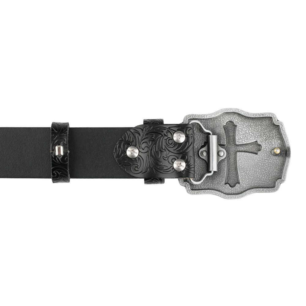 VIBE Hip-hop Vintage Belt Riveted Belts Menswear Accessories Size ONE SIZE - 4 Thumbnail