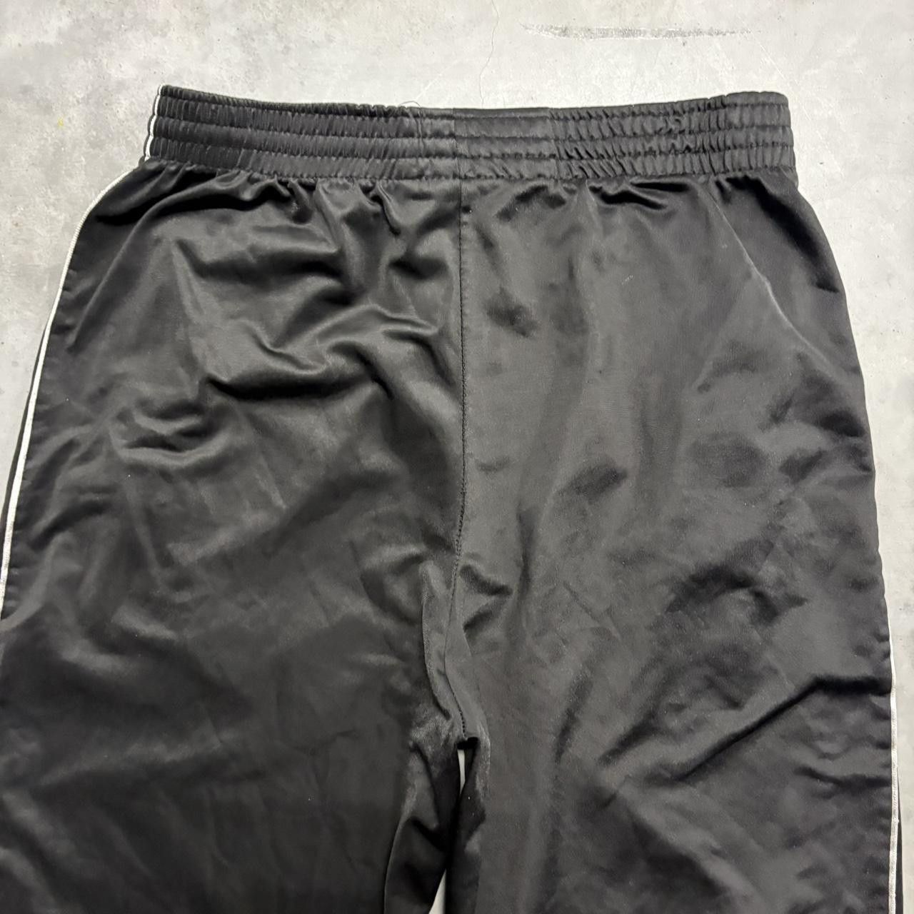 Japanese Brand × Vintage Crazy Vintage Y2K/2000s Baggy Black And White Striped Track Pants! Size US 36 / EU 52 - 6 Thumbnail