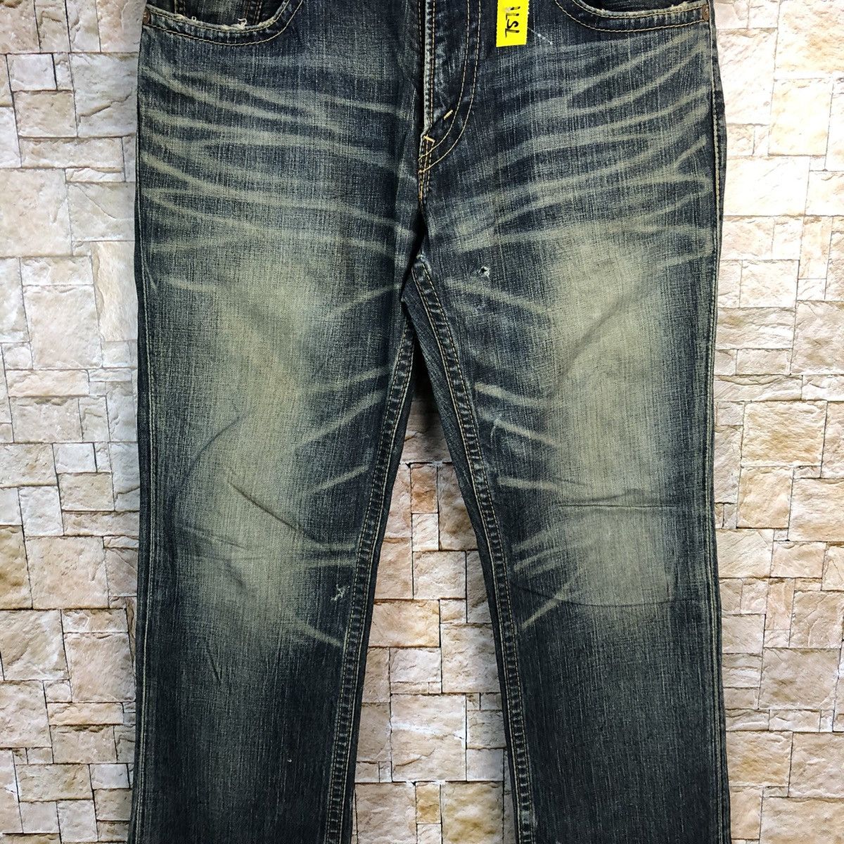 Levi's 507 Levis Blue Denim jeans Pants #7571 Size US 31 - 6 Thumbnail