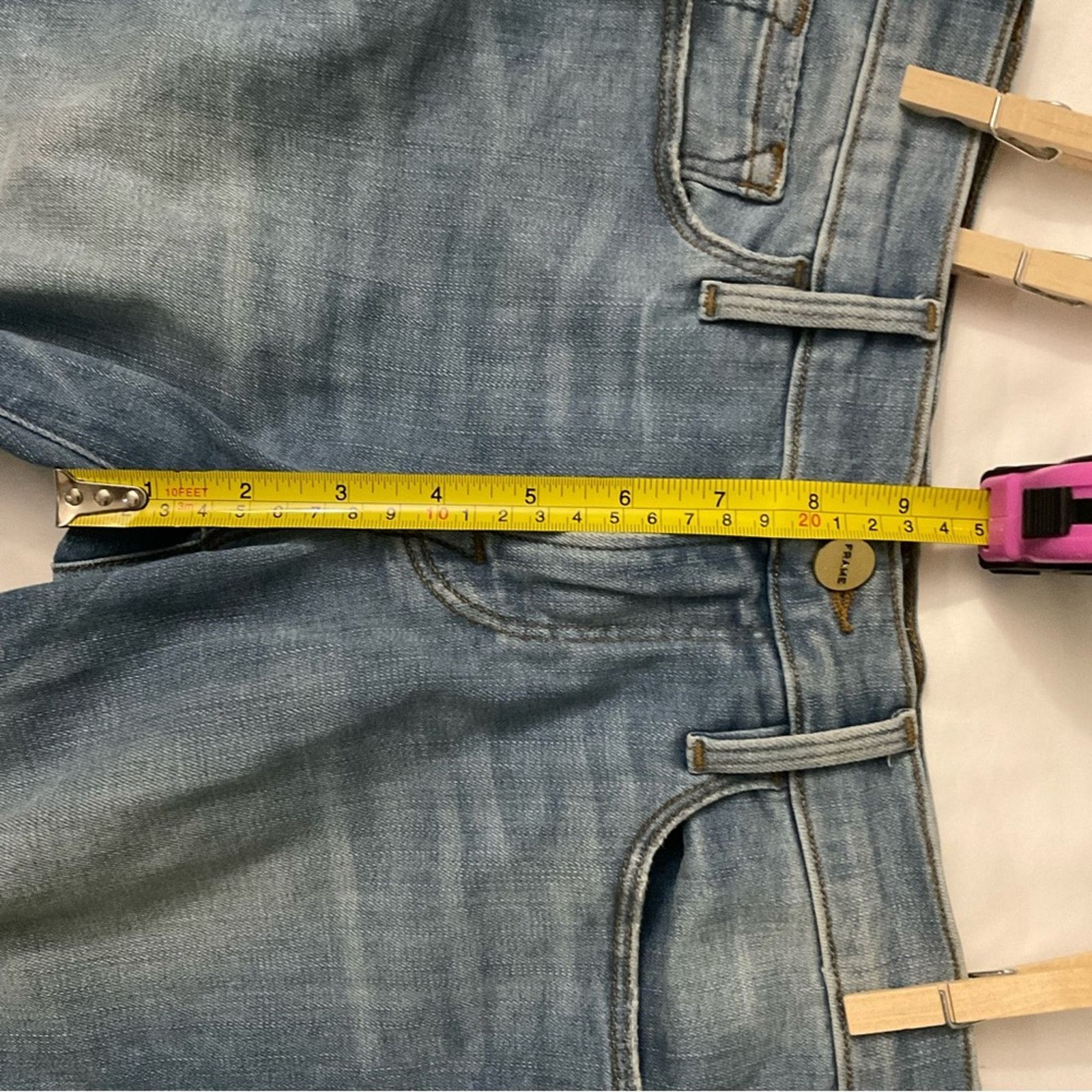 Frame FRAME Denim Waterloo Le Skinny de Jeanne Crop 26 Size 26" / US 2 / IT 38 - 5 Thumbnail