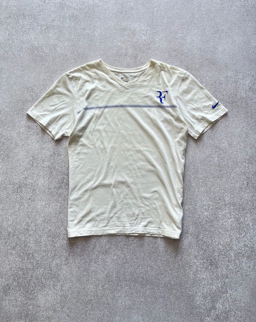 Nike × Vintage Vintage Nike Roger Federer Court T-shirt M Size US M / EU 48-50 / 2 - 1 Thumbnail