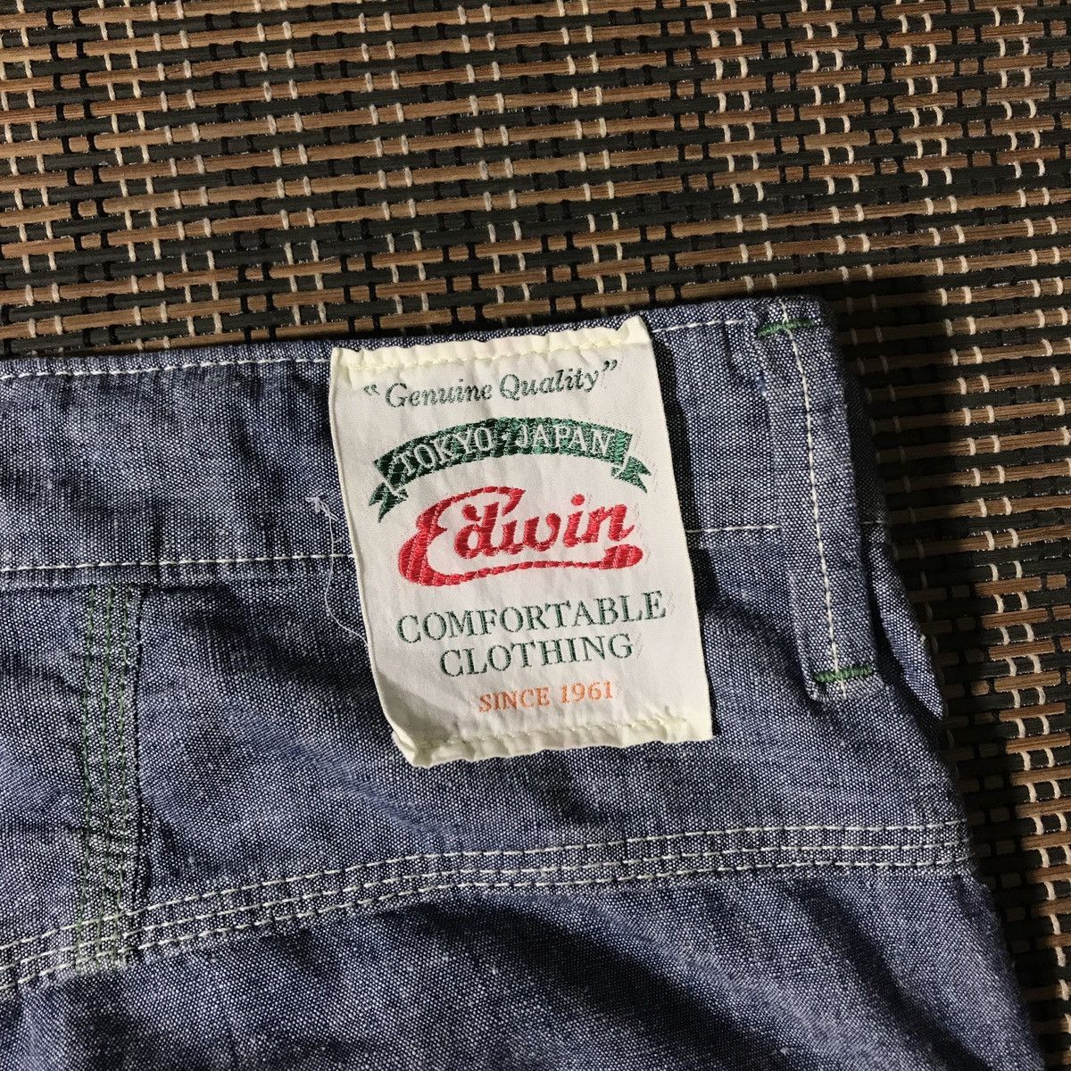 Edwin × Japanese Brand EDWIN LIMITED JAPAN PANT Size US 32 / EU 48 - 13 Thumbnail