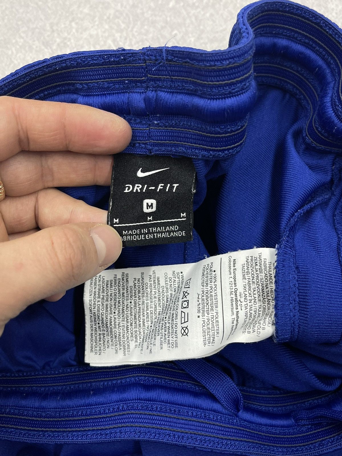 Mens Nike Chelsea Football Club Blue Sweatpants Soccer
