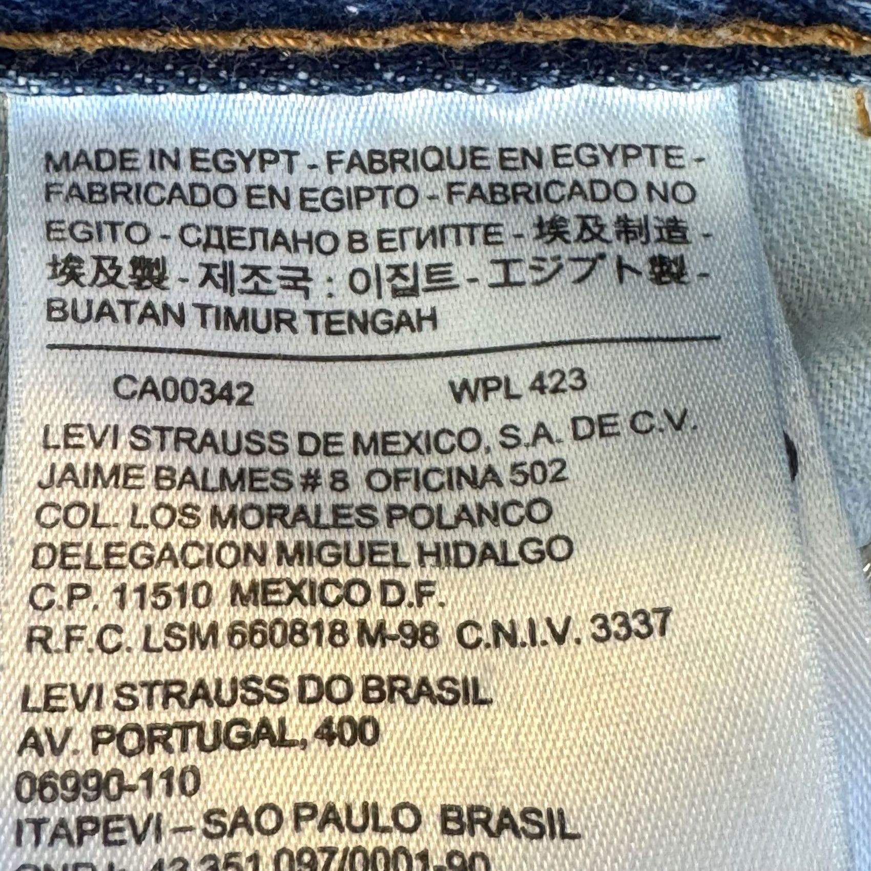 Levi's Levi's 550 Jeans Mens 42x32 Blue Relaxed Tapered Leg Denim Pants High Rise Vintage No Size US 42 / EU 58 - 4 Thumbnail
