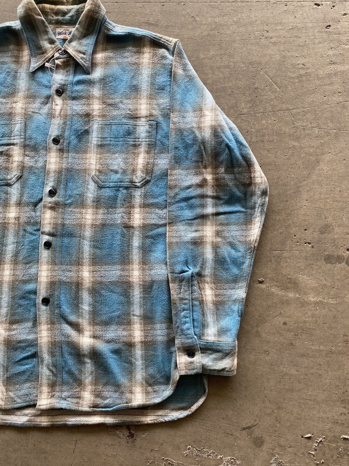 Sugar Cane Sugar Cane Plaid Flannel Shirt Size US M / EU 48-50 / 2 - 3 Thumbnail
