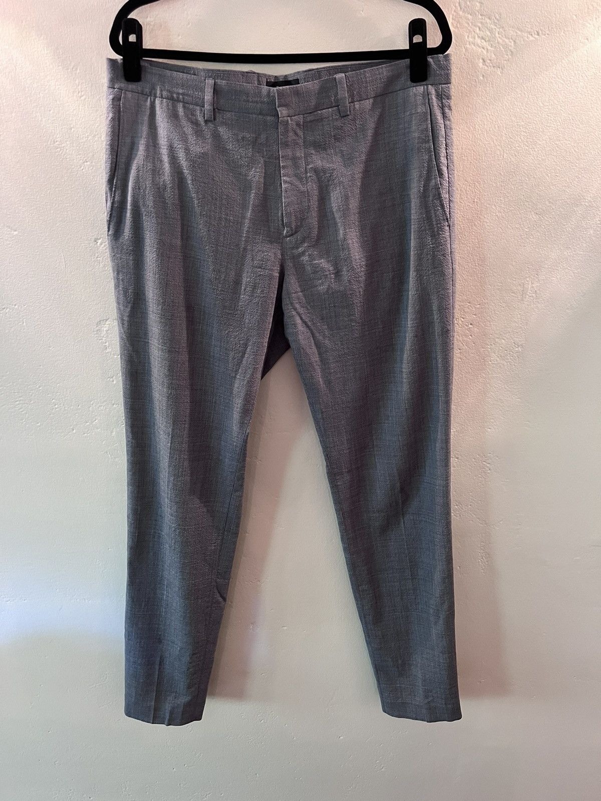 Theory Theory Gray Trousers Size 33 Size US 33 - 1 Thumbnail