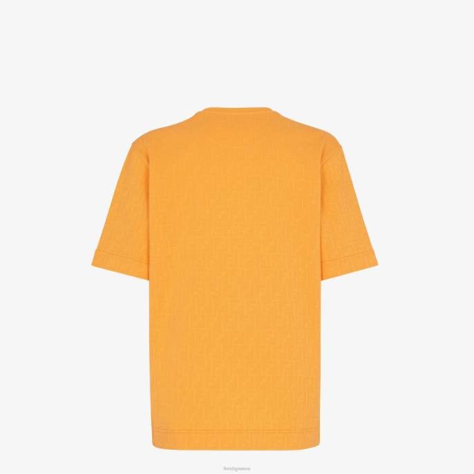 Fendi o1loc1c0824 T-Shirt in Orange Size US XL / EU 56 / 4 - 2 Thumbnail