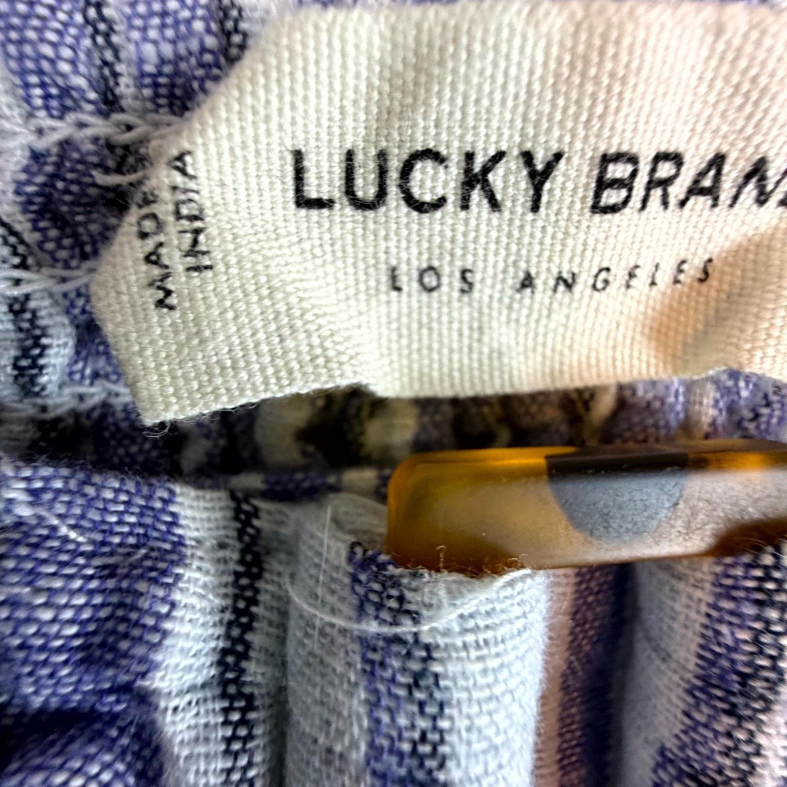 Lucky Brand Lucky Brand Cutout Babydoll Dress Women XS Blue White Stripe Size XS / US 0-2 / IT 36-38 - 9 Thumbnail