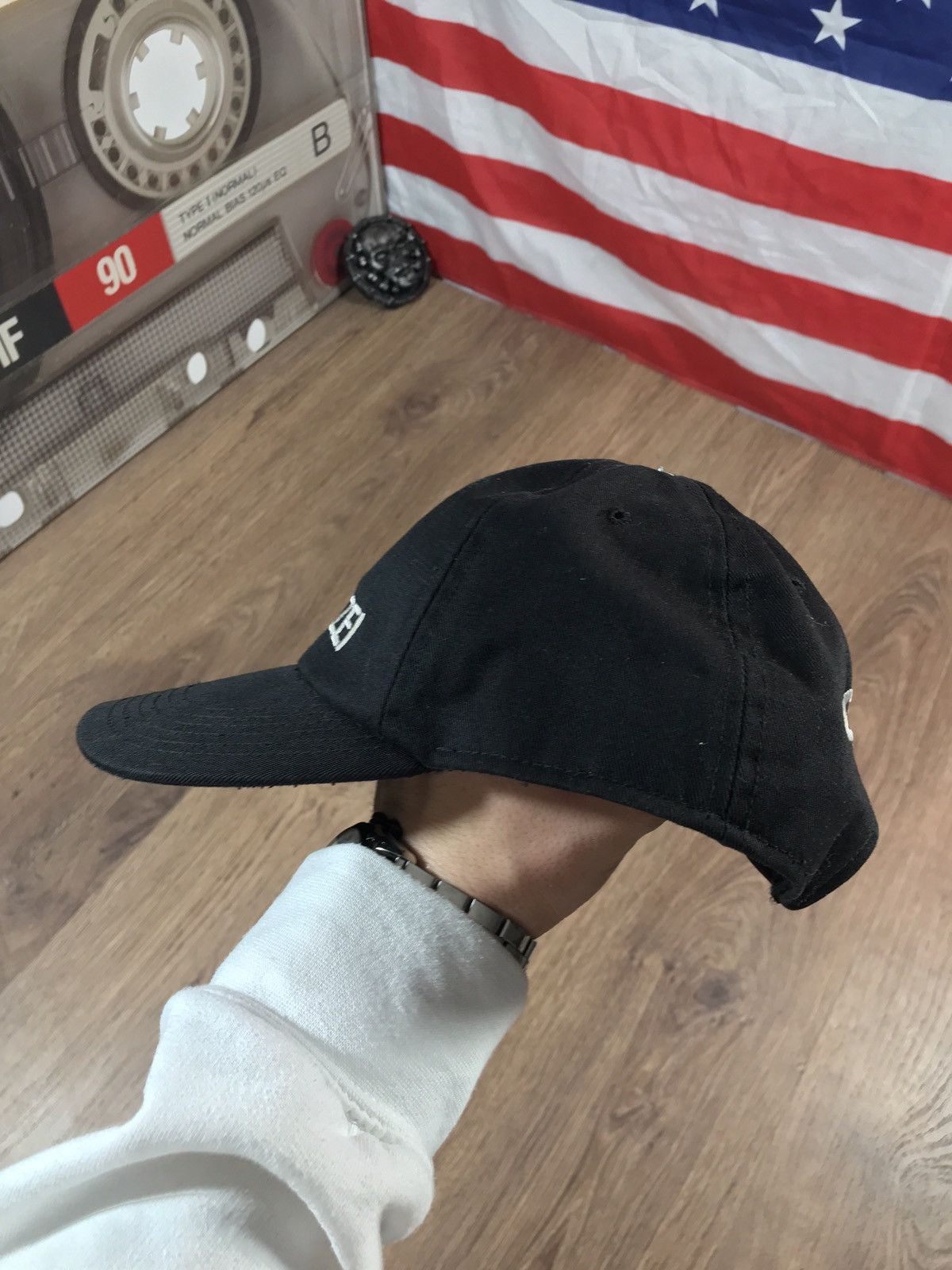 Japanese Brand × Vintage Vintage Polizei Cap Y2K Kanye Vetements Style Size ONE SIZE - 4 Thumbnail