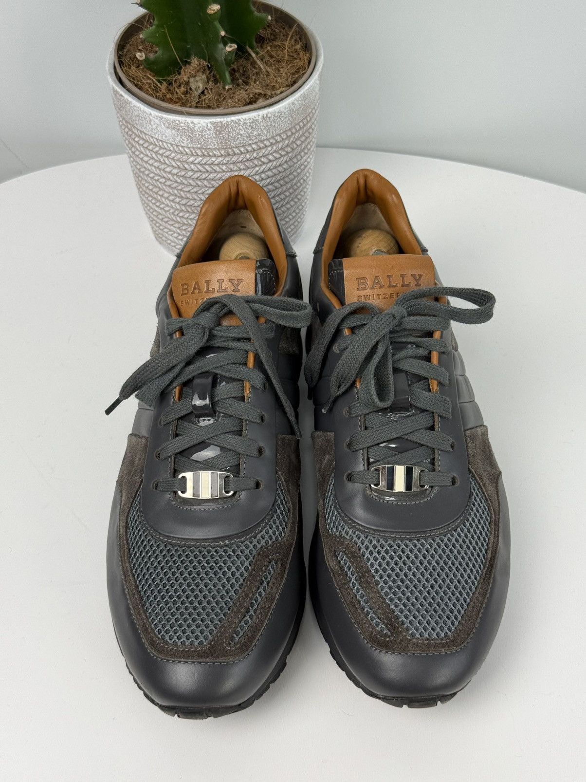 Bally Bally Ascar Sneackers Leather Suede Men Size US 9.5 / EU 42-43 - 4 Thumbnail