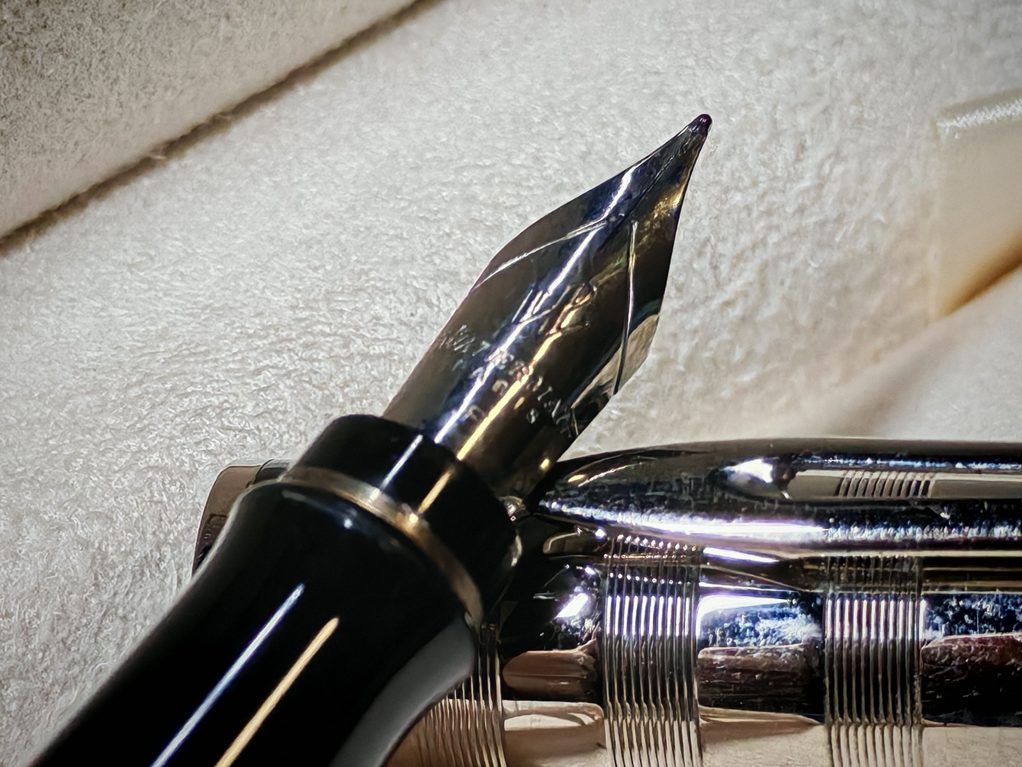 Other Waterman Paris Expert Deluxe Gloss Blue & Chrome Fountain Size ONE SIZE - 6 Thumbnail