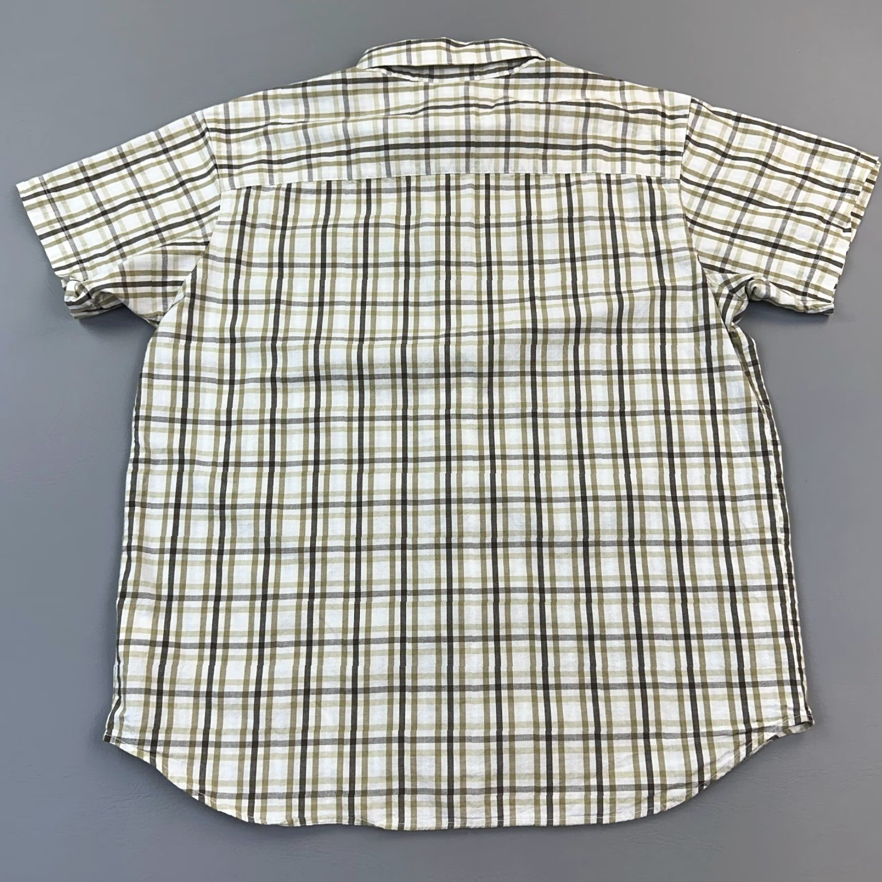 Vintage Columbia Rapid Rivers II Shirt Mens XL Green Plaid Short Sleeve Hiking Outdoor Jacket Style Button-Down Shirt Size US XL / EU 56 / 4 - 5 Thumbnail