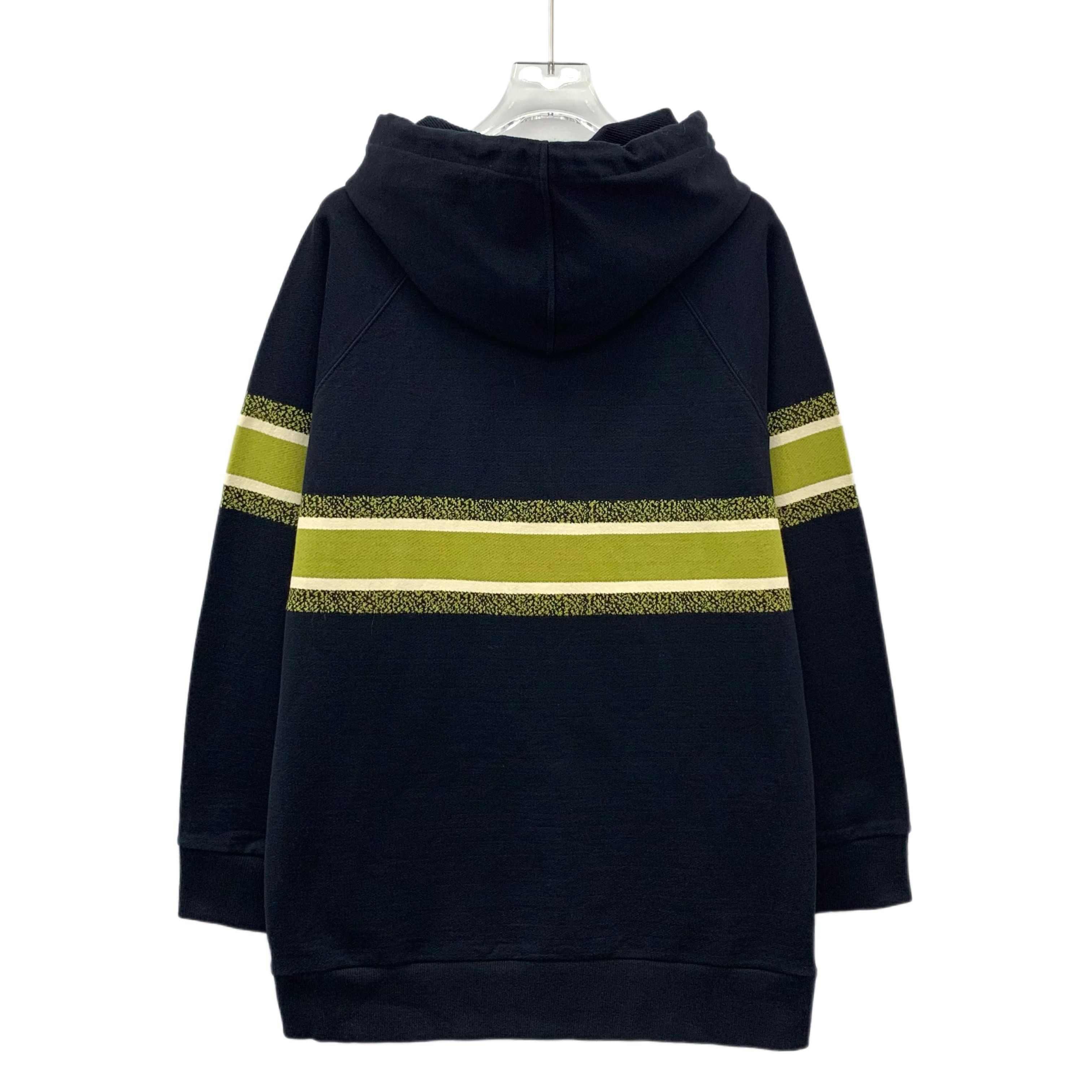 Dior Dior Black Floral Logo Hoodie (Size XS) Size US XS / EU 42 / 0 - 9 Thumbnail