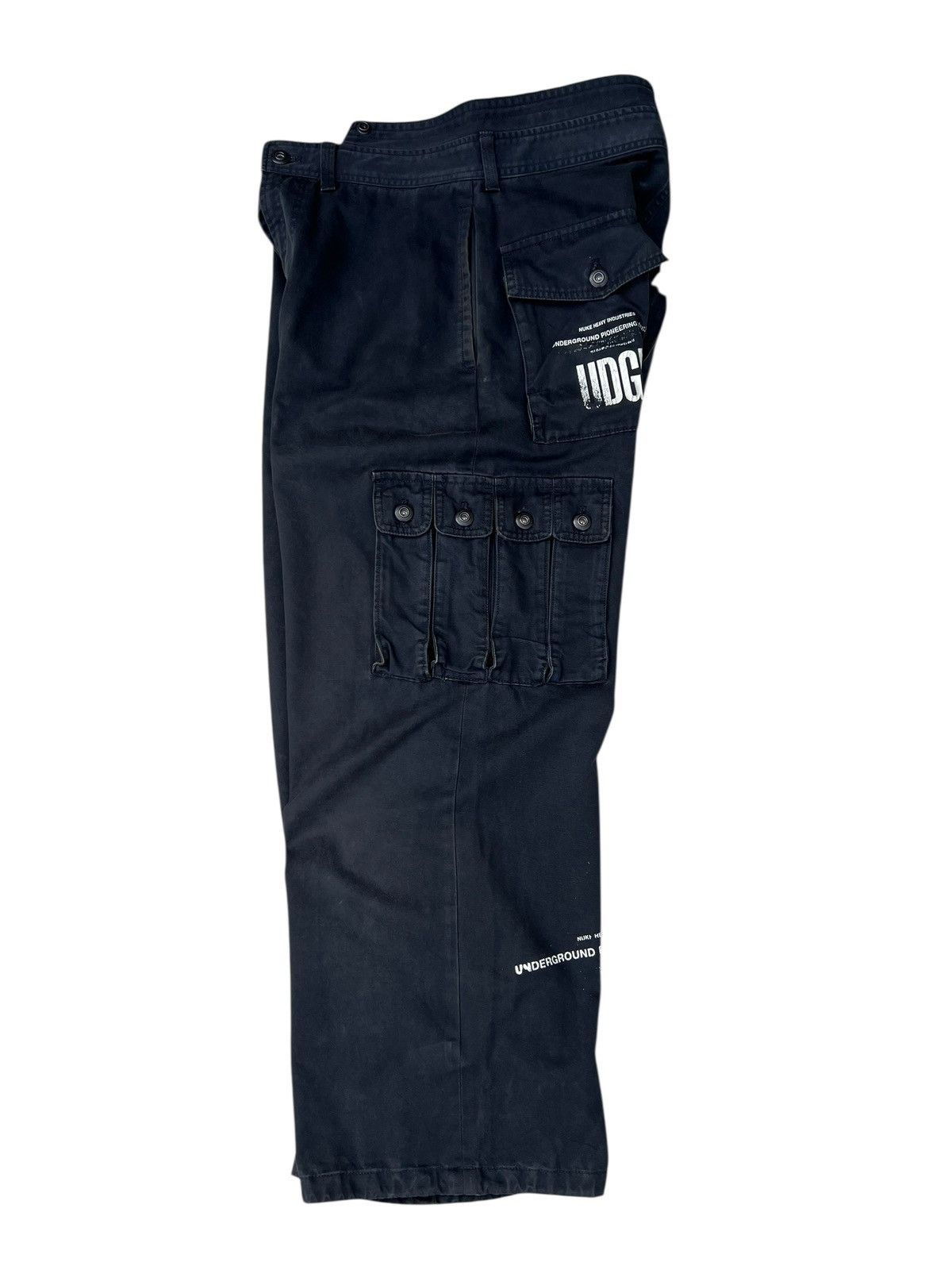 Julius Vintage NUKE Pre- Julius 7 Faded Wide Leg Cargo Trouser Pant Size US 29 - 12 Thumbnail
