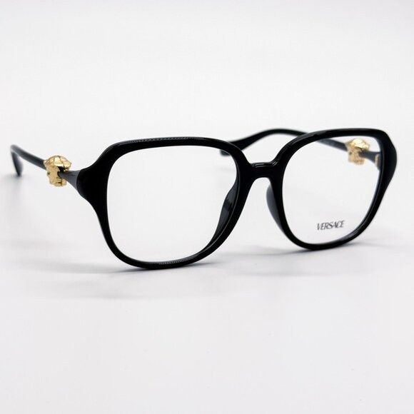 Versace NEW VERSACE EYEGLASSES VE3386D GB1 BLACK BUTTERFLY WOMEN EYE Size ONE SIZE - 4 Thumbnail