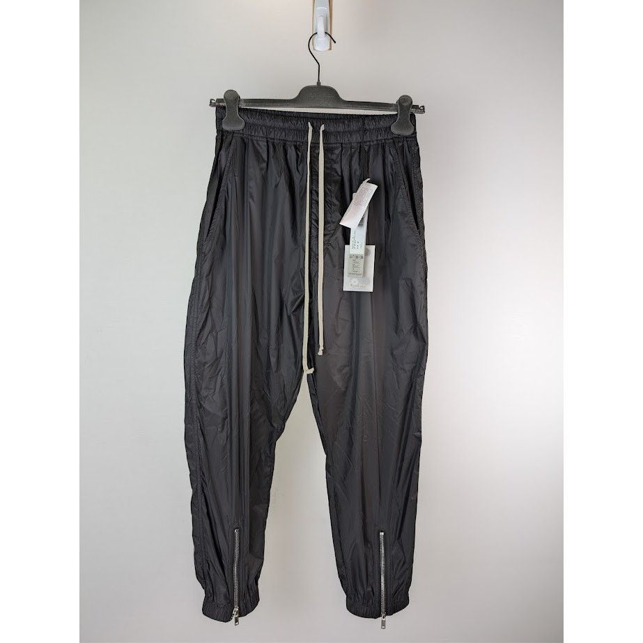 Rick Owens o1rshd1 Tecuatl Track Pant in Black Size US 34 / EU 50 - 1 Thumbnail