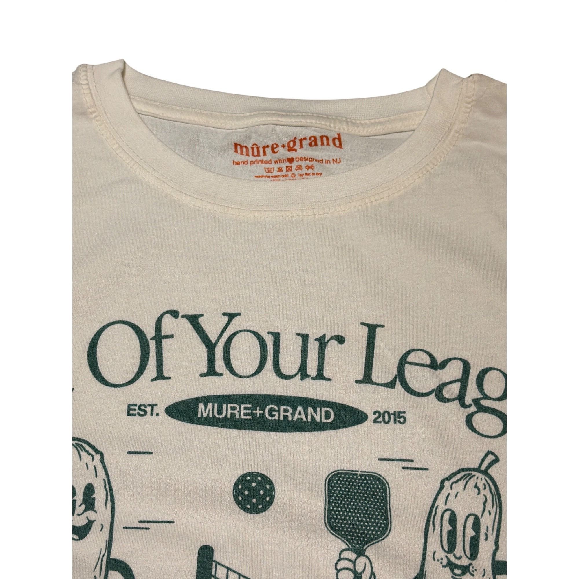 Other Out Of Your League Pickleball League Graphic Tee Mure Grand Size XL / US 12-14 / IT 48-50 - 3 Thumbnail