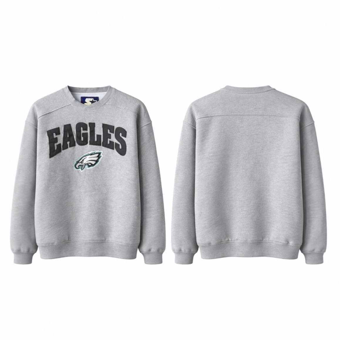 Starter PHILADELPHIA EAGLES STARTER NFL VINTAGE COTTON SWEATSHIRT L Size US L / EU 52-54 / 3 - 2 Thumbnail