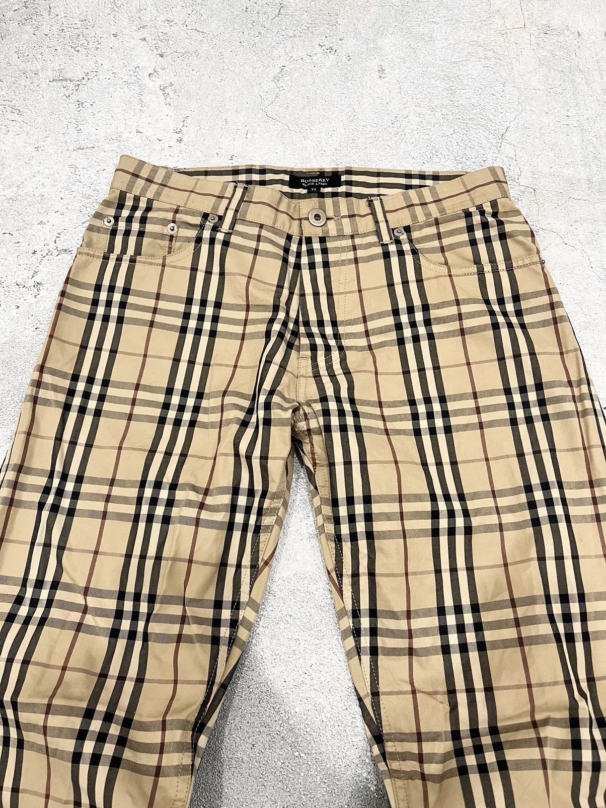 Burberry 2000s Burberry Black Label Nova Check Pants Size US 28 / EU 44 - 3 Thumbnail