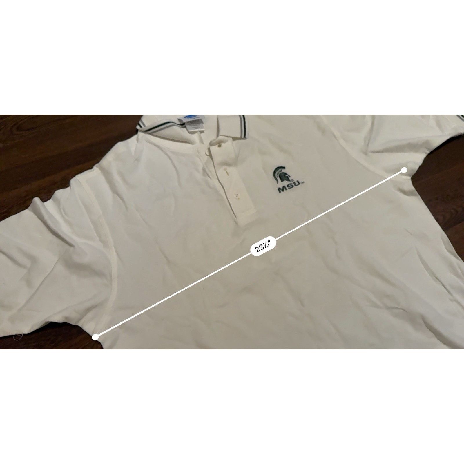 Vfiles Rare 2006 michigan state polo shirt vf imagewear Men’s Sz L Size US L / EU 52-54 / 3 - 7 Thumbnail