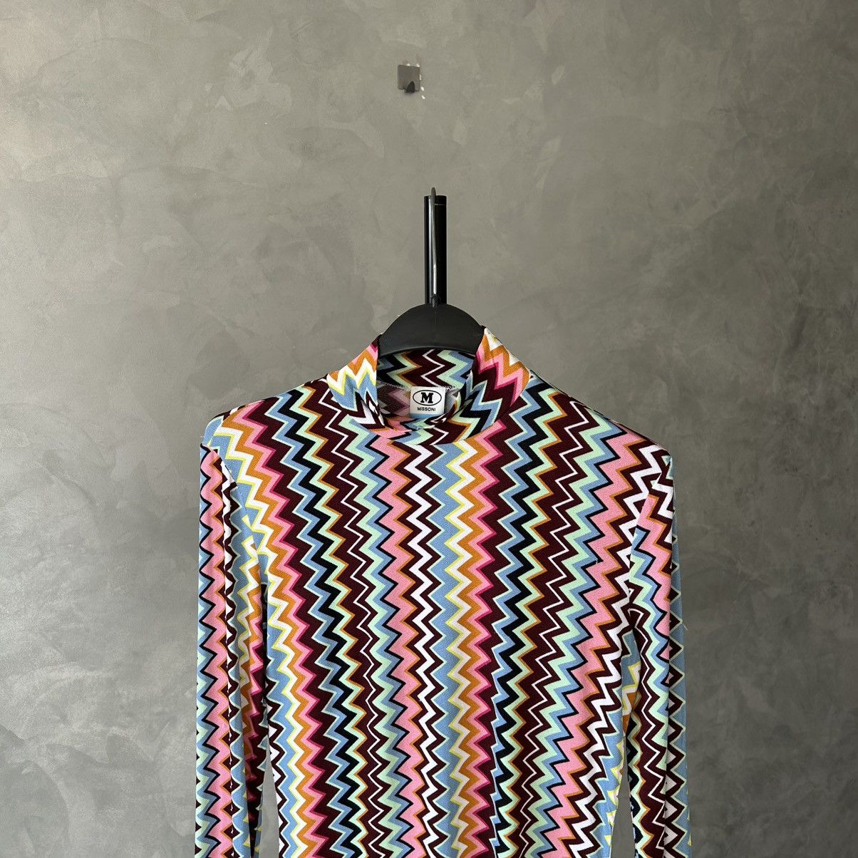 Missoni Missoni Zig Zag Turtleneck Top Size M / US 6-8 / IT 42-44 - 3 Thumbnail