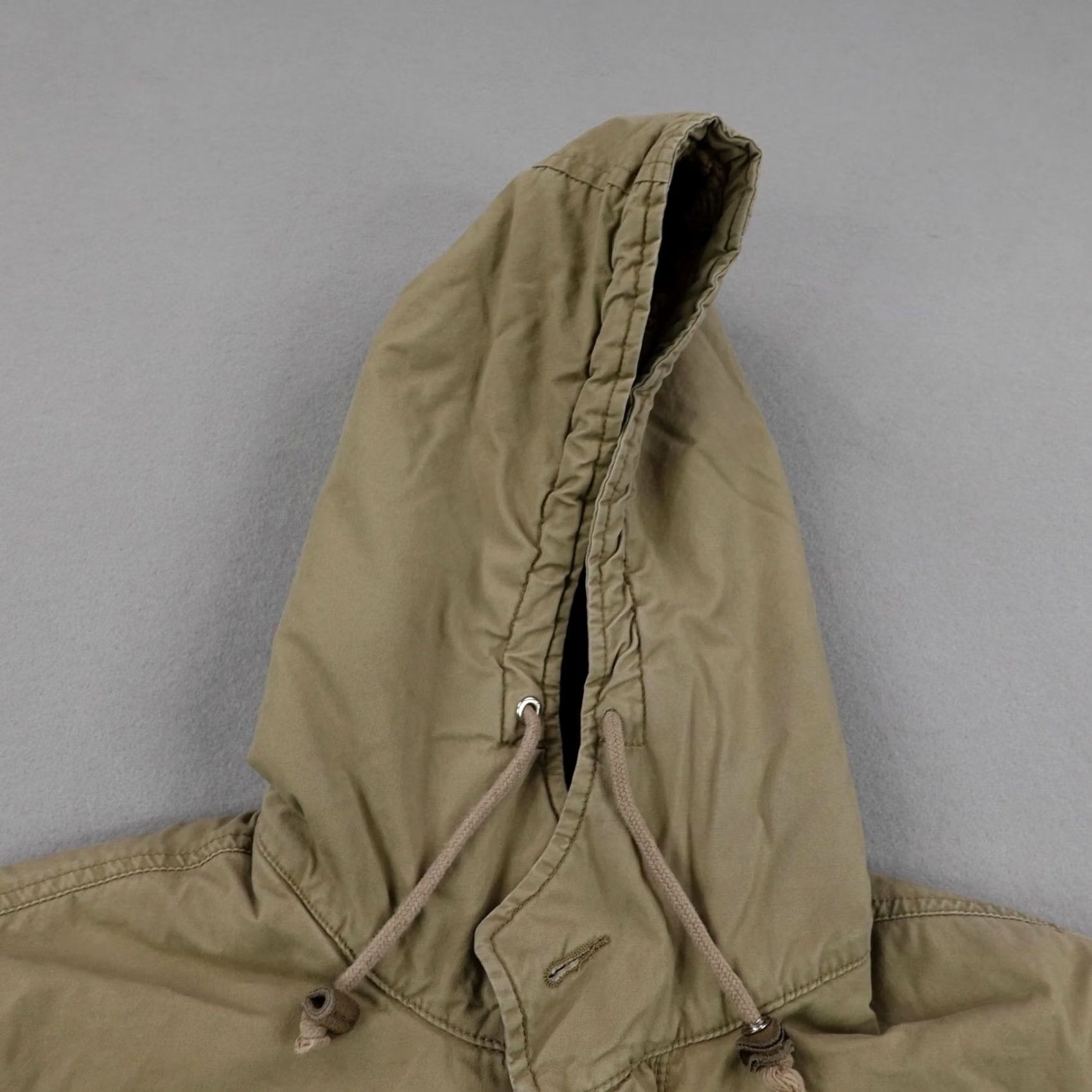 Quiksilver Quiksilver Jacket Mens Medium Beige Tan Sherpa Fleece Lined Parka Field Coat Size US M / EU 48-50 / 2 - 2 Thumbnail