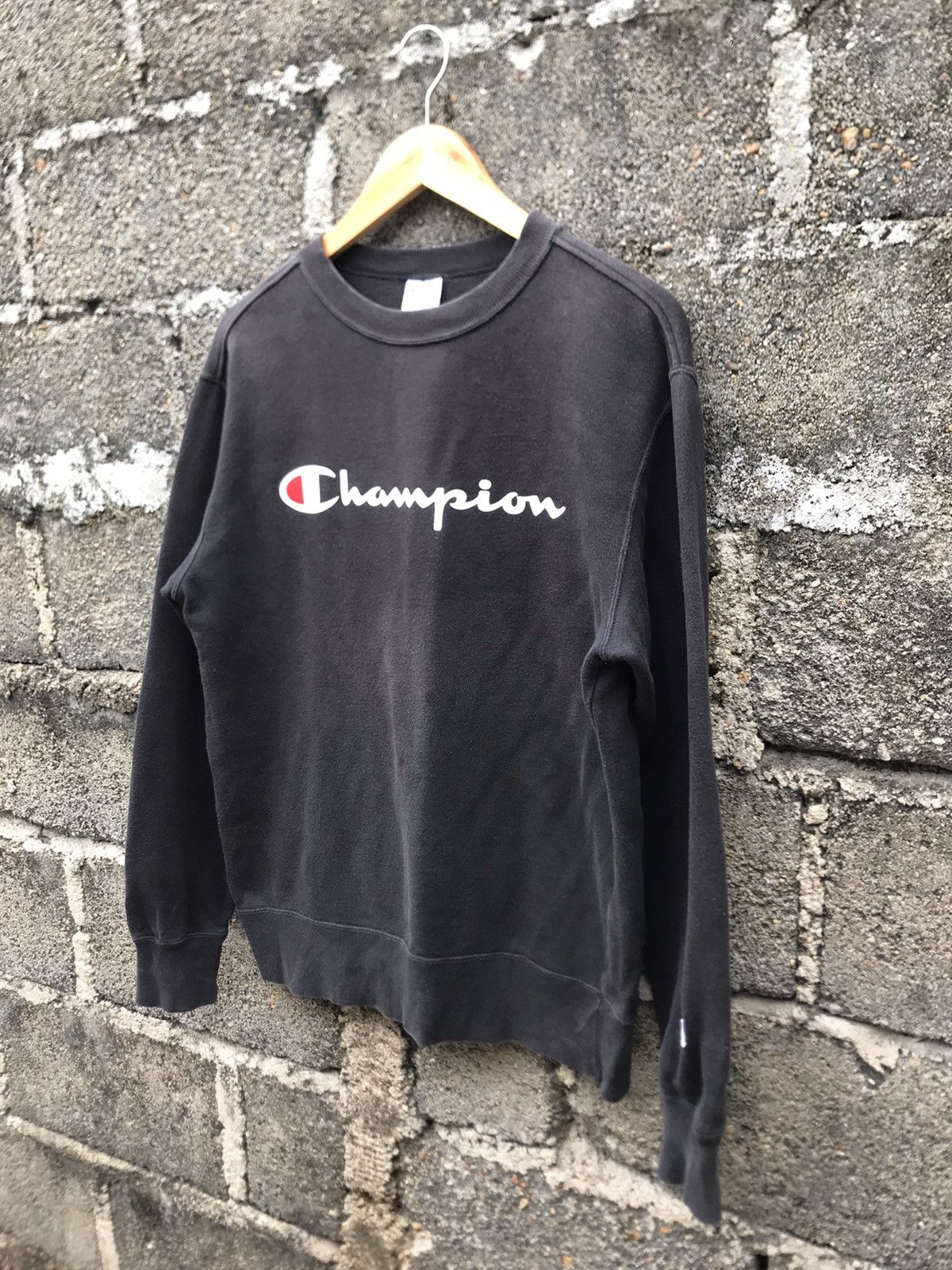 Champion × Vintage Vintage Champion Sun Faded Sweatshirt Size US M / EU 48-50 / 2 - 3 Thumbnail