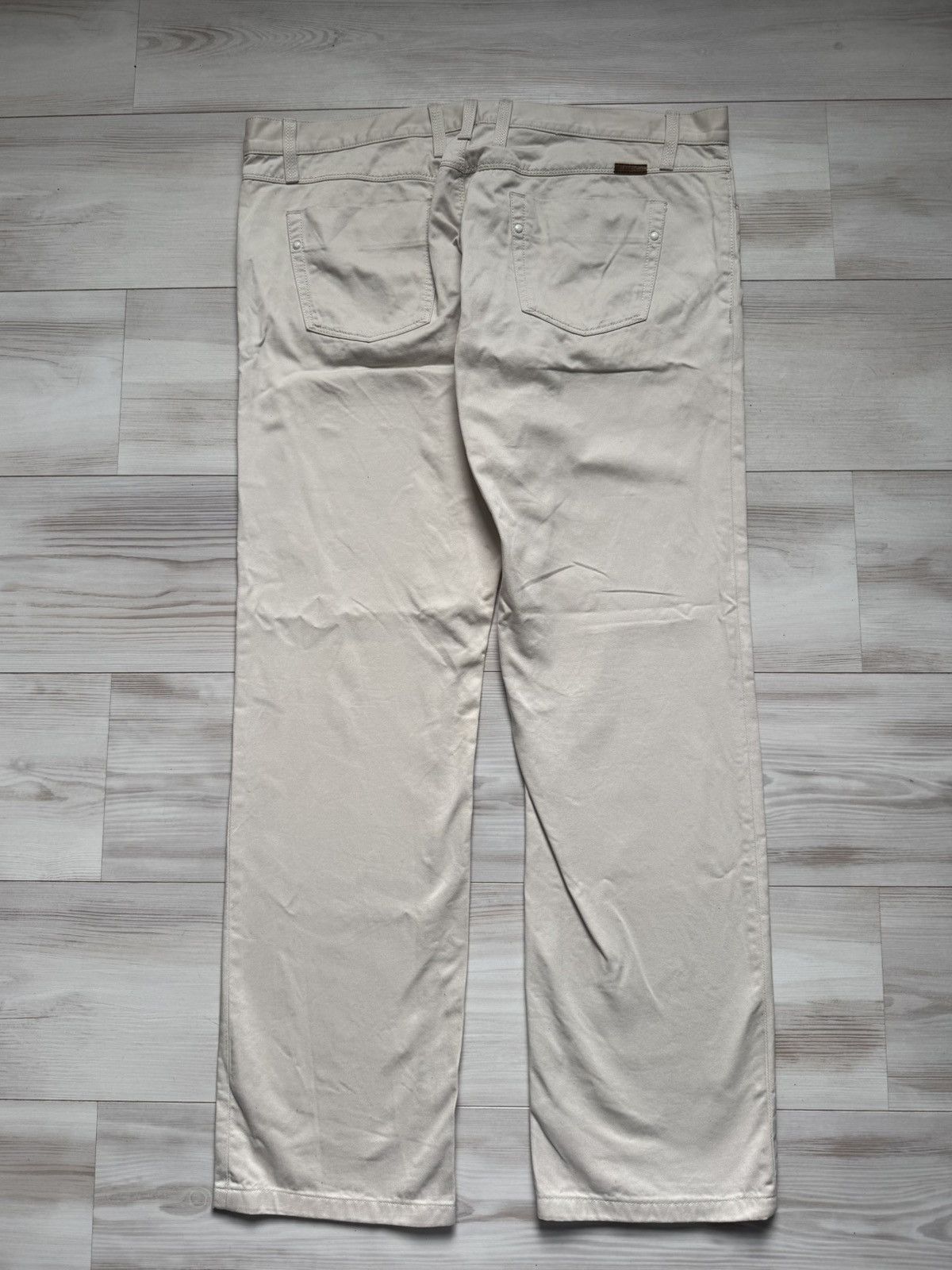 Gucci AW09 cream pants luxury designer Made in Italy