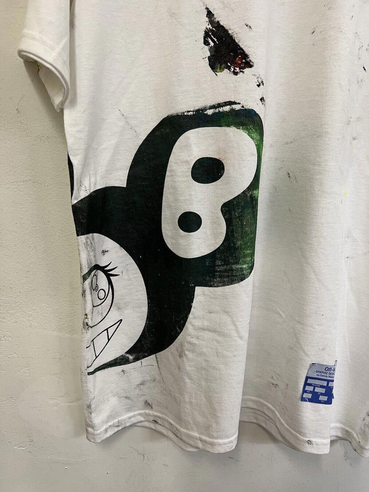 Off-White Off White Complex Con Workshop Exercise Takashi Murakami Tee Size US L / EU 52-54 / 3 - 6 Thumbnail