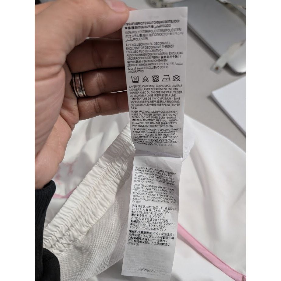 Saint Laurent Paris o1rshd1 Short in White Size US 36 / EU 52 - 17 Thumbnail