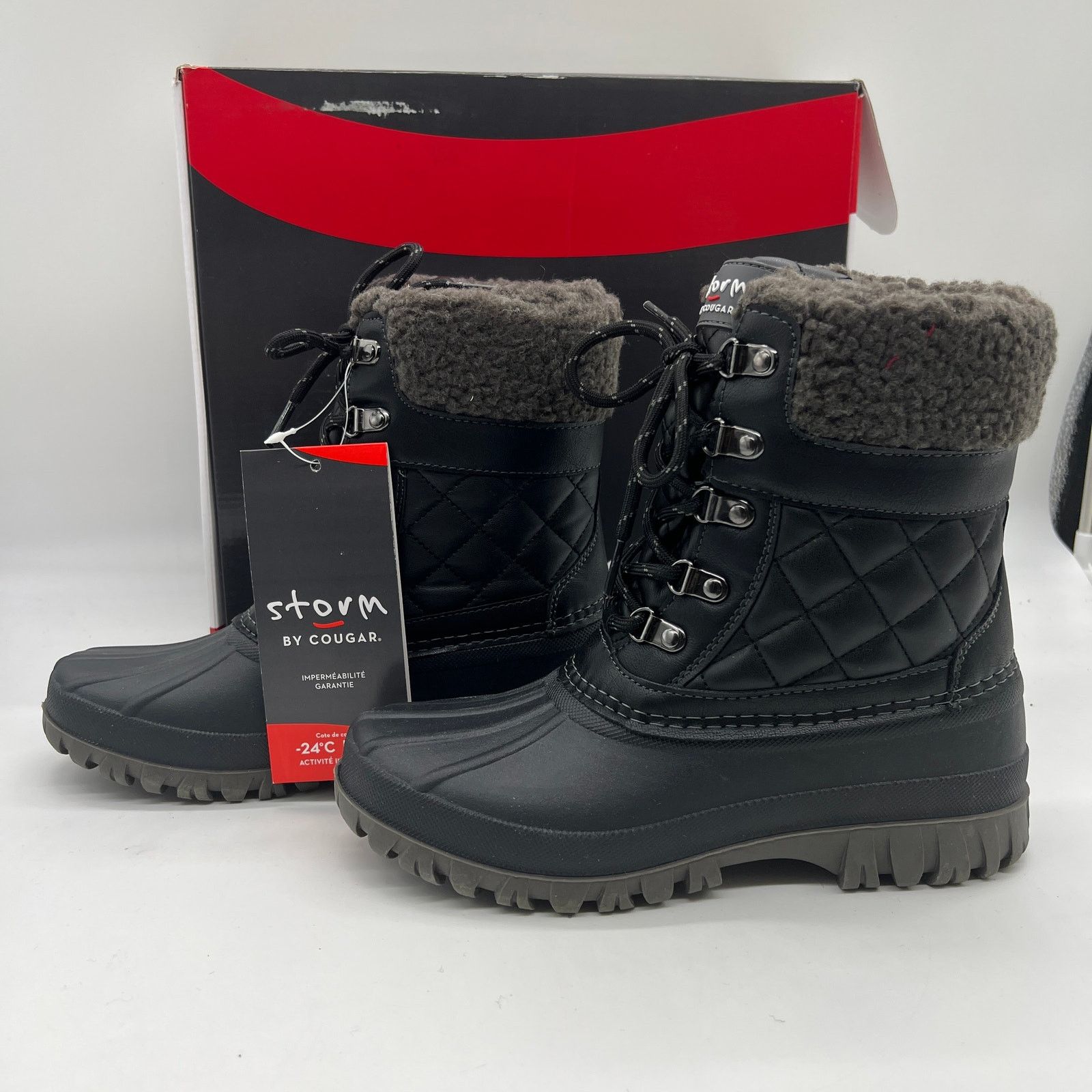 Other Cougar Waterproof Winter Boots Size 7 Medium Black Size US 7 / IT 37 - 7 Thumbnail