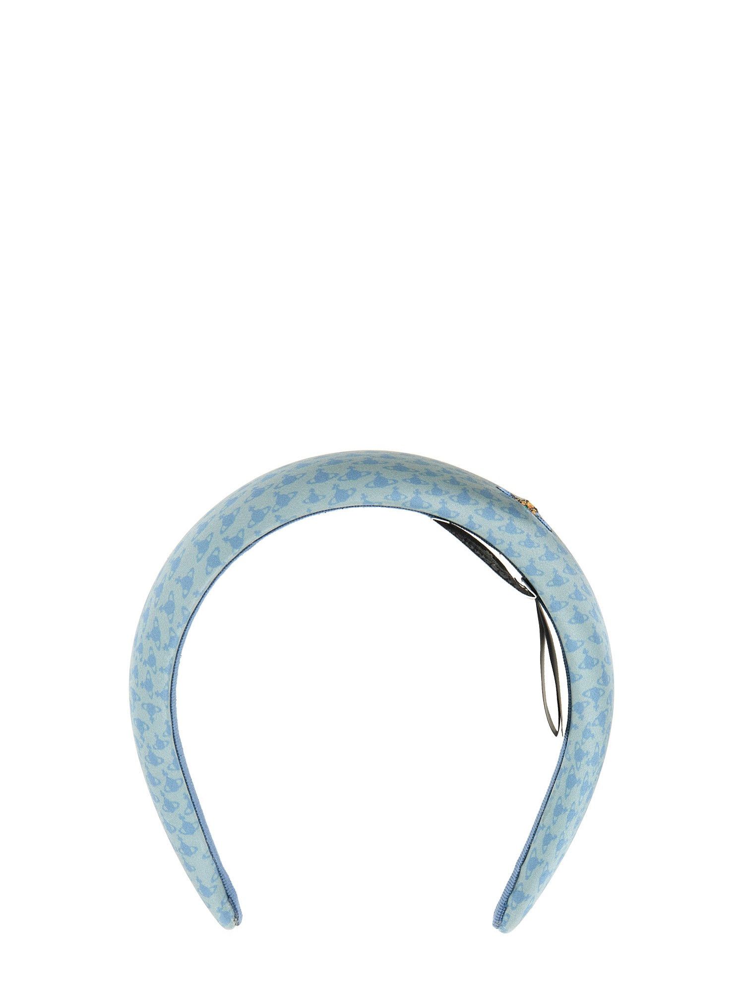 Vivienne Westwood o1s22i1n0924 Size: OS / Hilma Head Band in Light Blue Size ONE SIZE - 2 Thumbnail
