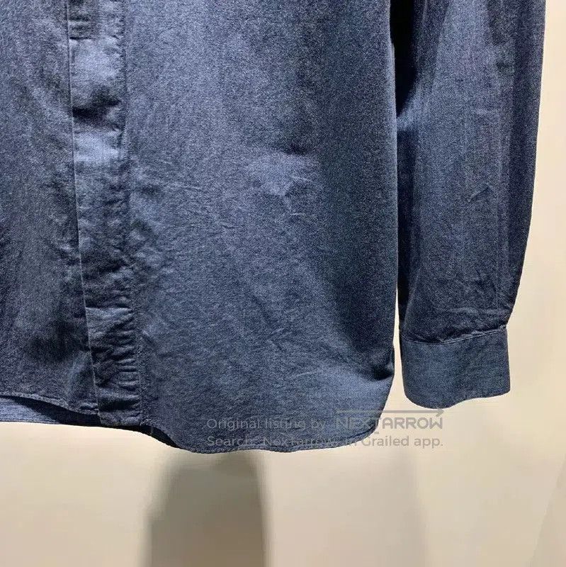 Dior Dior Blue Cotton Long Sleeve Shirt . Size US L / EU 52-54 / 3 - 6 Thumbnail