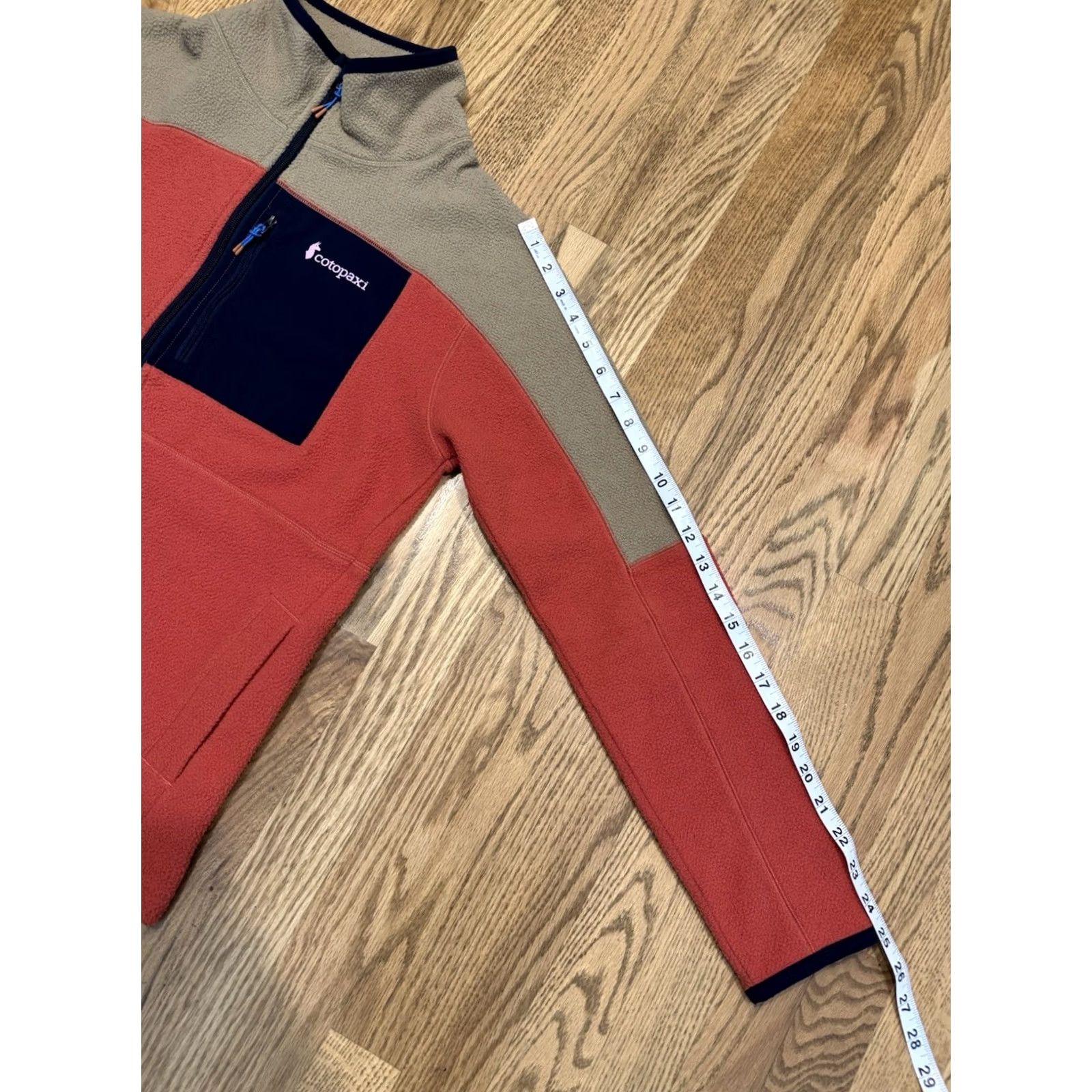 Cotopaxi Cotopaxi Abrazo Half Zip Fleece Jacket Women’s M Multicolor Peach Rust Pullover Pocket 1/2 Zip All Seasons Lightweight Size M / US 6-8 / IT 42-44 - 7 Thumbnail