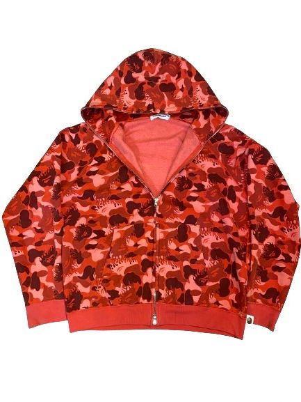 Bape × Nigo Fire Camo Full Zip Hoodie Size US M / EU 48-50 / 2 - 2 Thumbnail